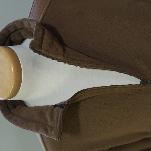 Woolrich men' XL pullover Polar Brown - Picture 6 of 8